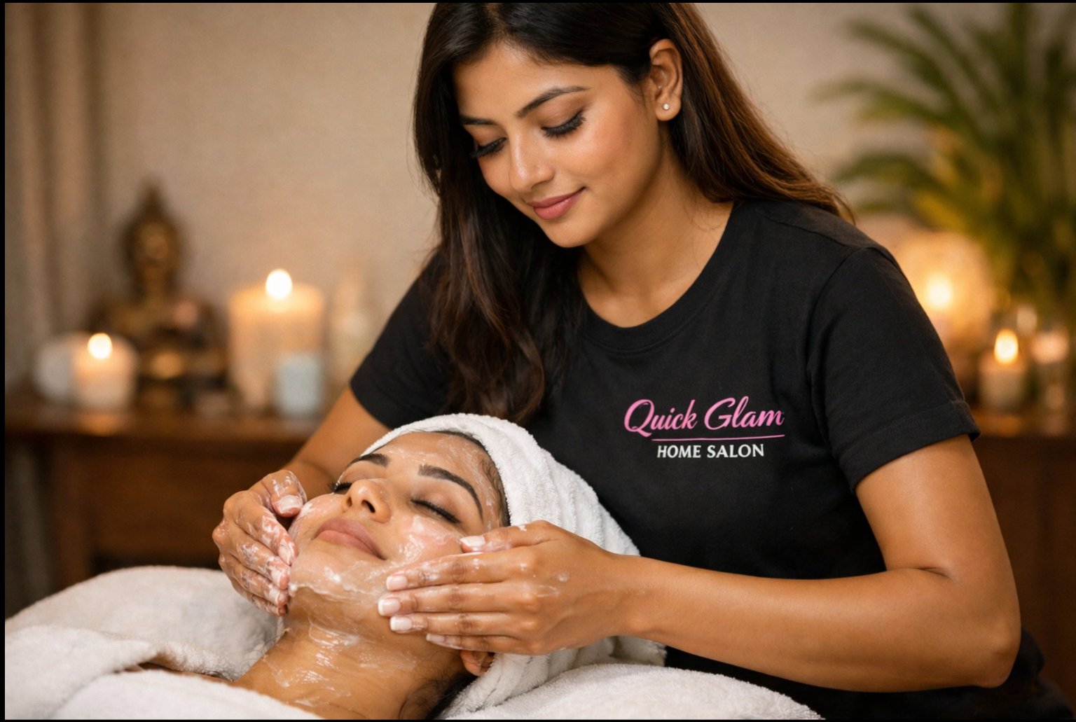 Facial at home – skin care treatment by QuickGlam