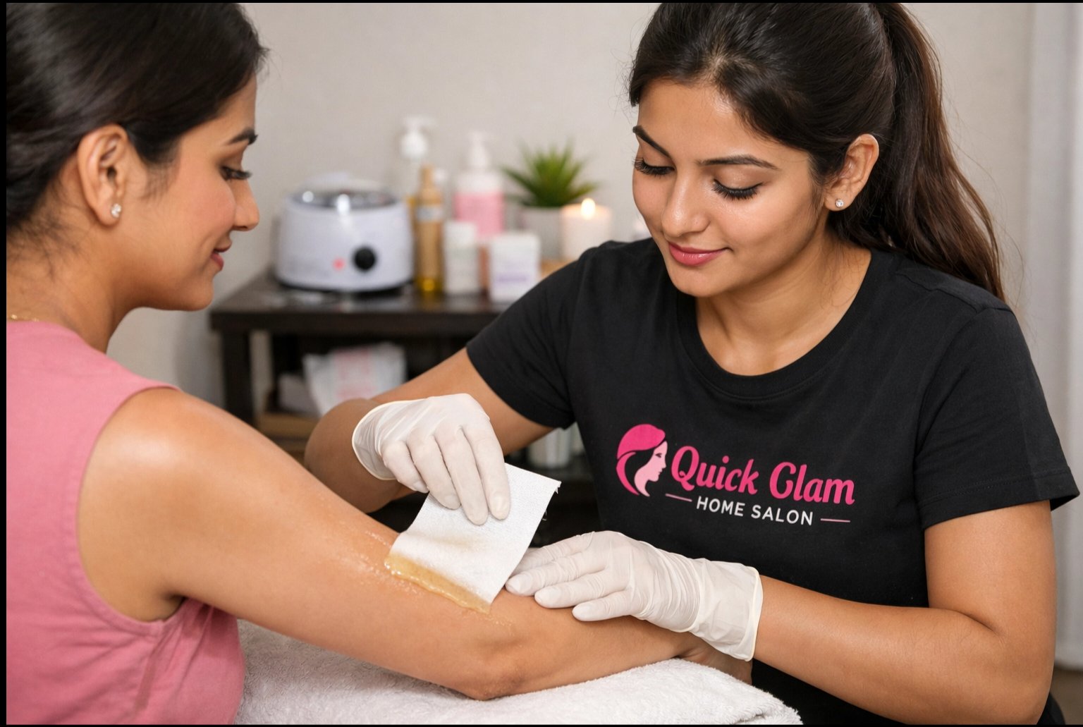 Waxing at home – professional hair removal by QuickGlam